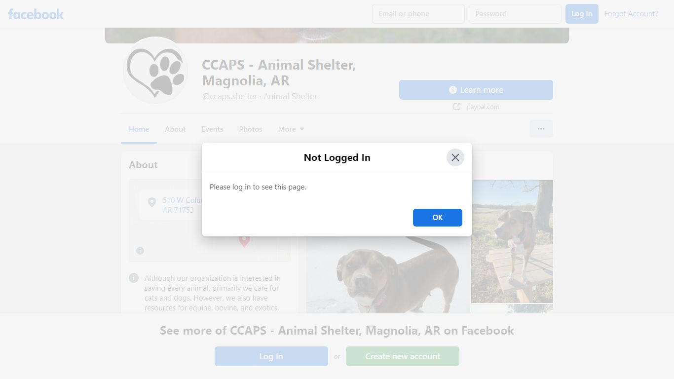 CCAPS - Animal Shelter, Magnolia, AR - Home - Facebook